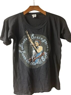 VTG *HTF* 1980’s Bruce Springsteen Born in the U.S.A. tour Concert Tee
